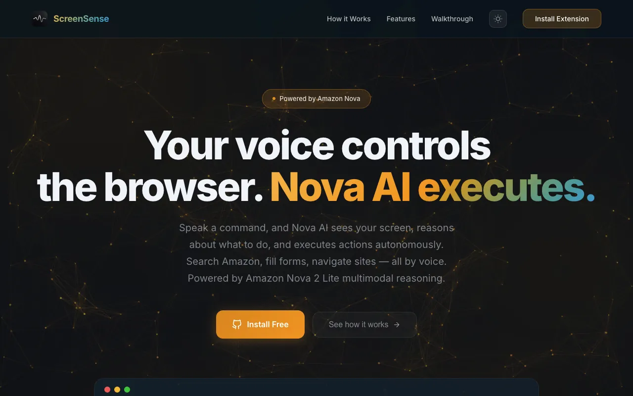 ScreenSense screenshot