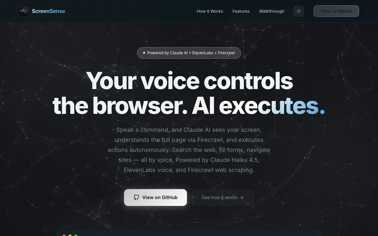 ScreenSense screenshot